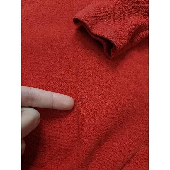 Vintage Air Jordan Nike Flight Jumpman Logo Sweatshirt Pullover‎ Mens XL Red - Picture 11 of 12